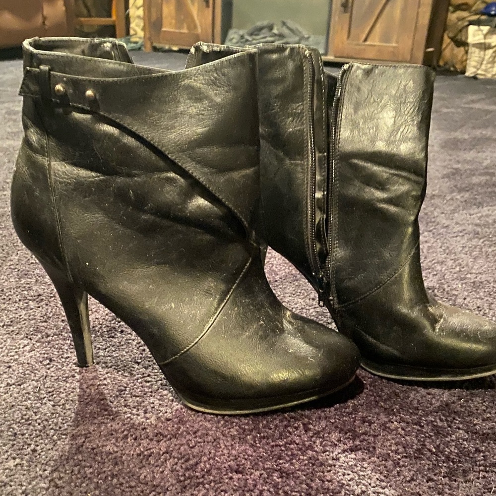 Black booties